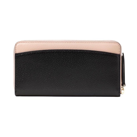 KATE SPADE Jeanne Wallet Continental Blush Black - Picture 3 of 9